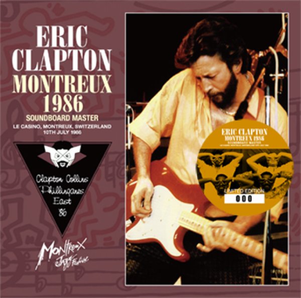 Photo1: ERIC CLAPTON - MONTREUX 1986 SOUNDBOARD MASTER 2CD plus Bonus CDR "OTIS RUSH with ERIC CLAPTON - MONTREUX 1986 SOUNDBOARD MASTER" [Beano-322] (1)