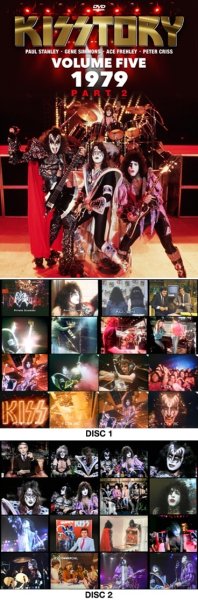 Photo1: KISS - KISSTORY VOLUME FIVE 1979: PART 2 2DVDR [Shades 2540] (1)