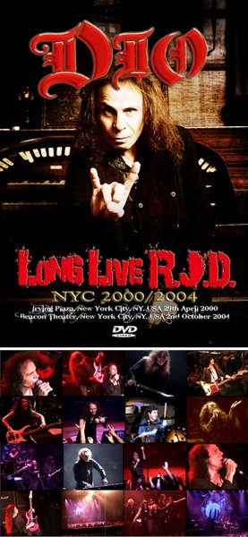 Photo1: RONNIE JAMES DIO - LONG LIVE R.J.D.: NYC 2000/2004 2DVD (1)
