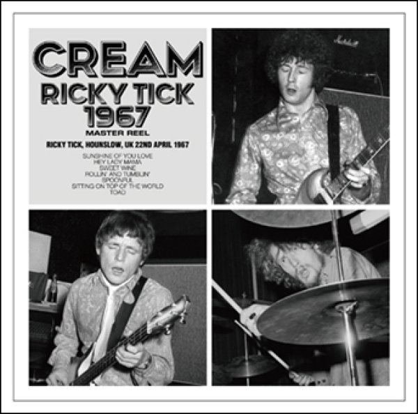 Photo1: CREAM - RICKY TICK 1967 MASTER REEL CD [Beano-274] ★★★STOCK ITEM / HOT WINTER SALE★★★ (1)