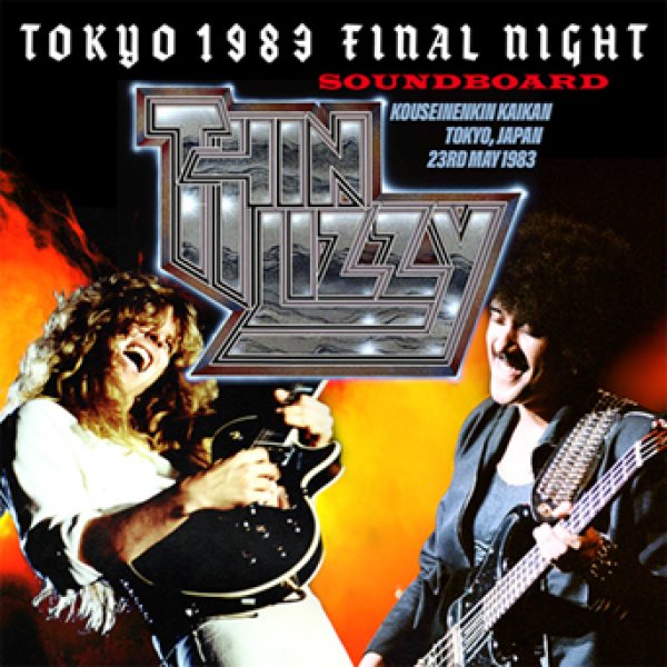 Photo1: THIN LIZZY - TOKYO 1983 FINAL NIGHT SOUNDBOARD CD [ZODIAC 823]  (1)