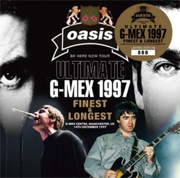 Photo1: OASIS - ULTIMATE G-MEX 1997: FINEST & LONGEST 2CD [Wardour-705] (1)