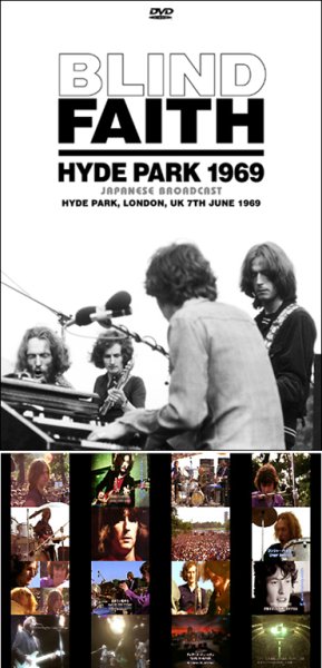Photo1: BLIND FAITH - HYDE PARK 1969 JAPANESE BROADCAST DVDR [Uxbridge 2725] (1)