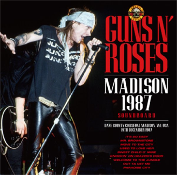 Photo1: GUNS N' ROSES - MADISON 1987 SOUNDBOARD CD [ZODIAC 814] (1)