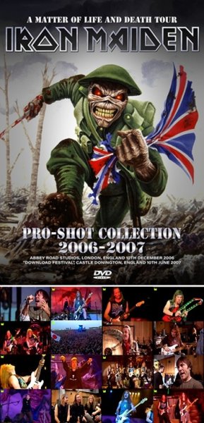 Photo1: IRON MAIDEN - PRO-SHOT COLLECTION 2006-2007 2DVDR [Shades 2535] (1)