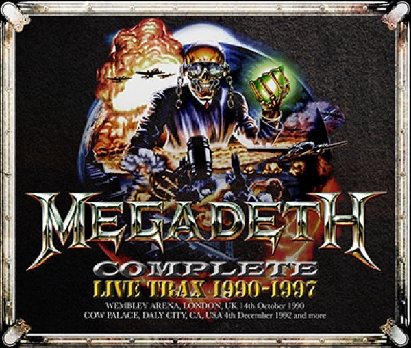 Photo1: MEGADETH - COMPLETE LIVE TRAX 1990-1997 3CD [ZODIAC 490] (1)