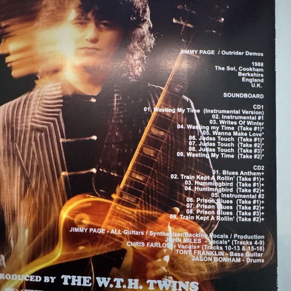 Photo3: JIMMY PAGE - OUTRIDER DEMOS 2CD [EMPRESS VALLEY] (3)