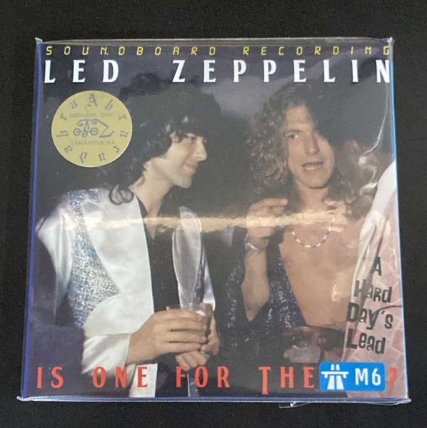 Photo1: LED ZEPPELIN - IS ONE FOR THE M6? 3CD (2CD + CD) LIMITED 50 COPIES ONLY!!!  [TARANTURA] ★★★STOCK ITEM / OUT OF PRINT / VERY RARE★★★ (1)