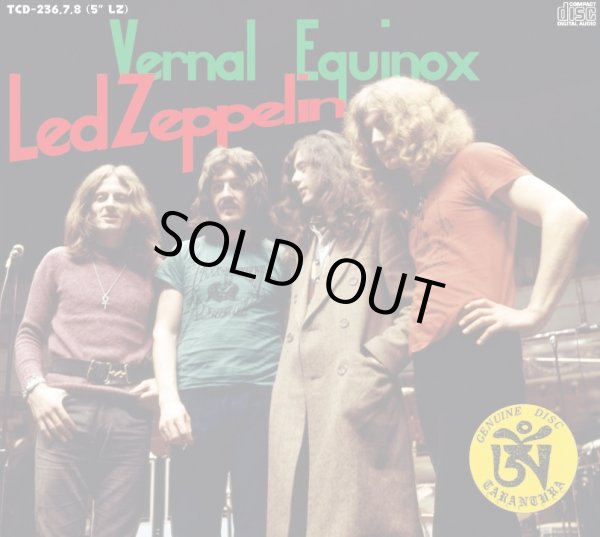 Photo1: LED ZEPPELIN - VERNAL EQUINOX 6CD ZEPP COVER BOX SET [TARANTURA] ★★★STOCK ITEM / OUT OF PRINT / VERY RARE★★★ (1)