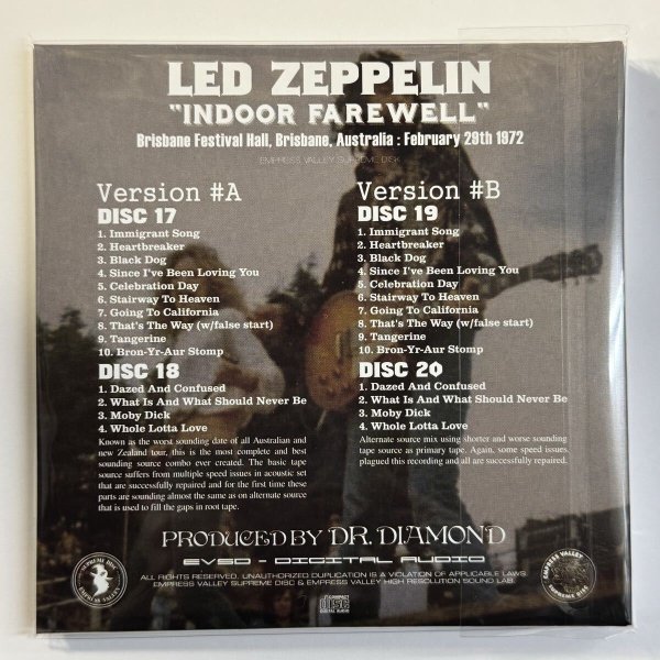 Photo8: LED ZEPPELIN - THUNDER DOWN UNDER 20 CD BOX SET REISSUE! [EMPRESS VALLEY]  (8)