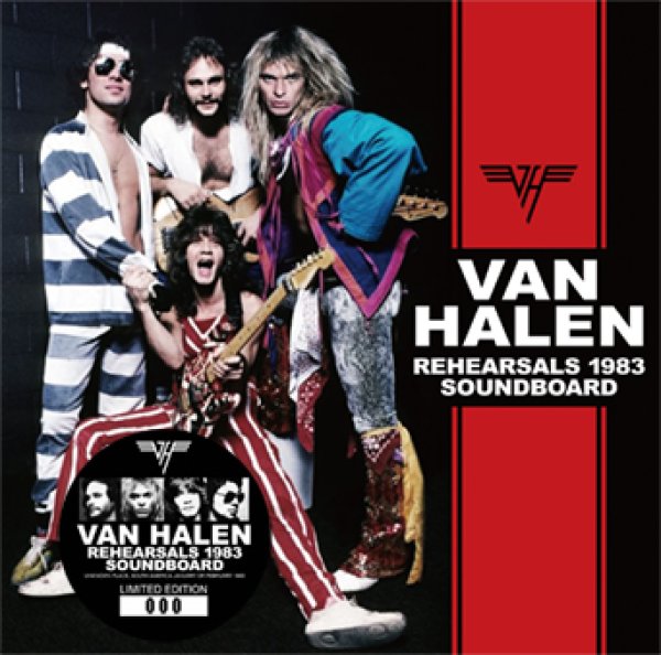 Photo1: VAN HALEN - REHEARSALS 1983 SOUNDBOARD 2CD [ZODIAC 838] (1)