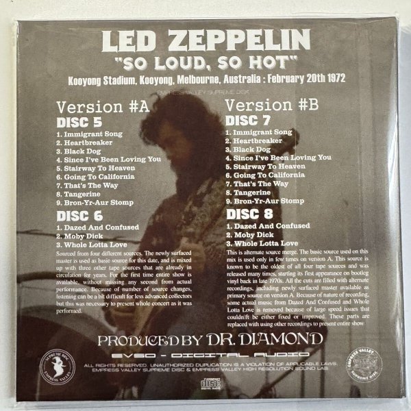 Photo5: LED ZEPPELIN - THUNDER DOWN UNDER 20 CD BOX SET REISSUE! [EMPRESS VALLEY]  (5)