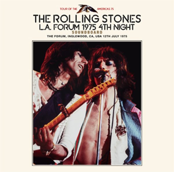 Photo1: THE ROLLING STONES - L.A. FORUM 1975 4TH NIGHT: SOUNDBOARD 2CD (1)
