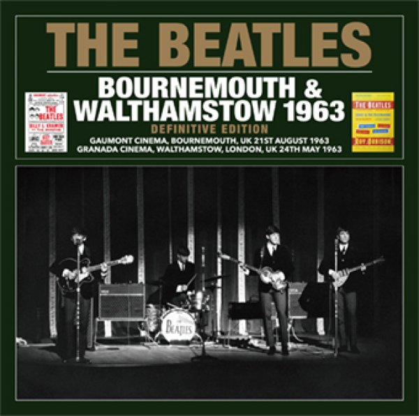 Photo1: THE BEATLES - BOURNEMOUTH & WALTHAMSTOW 1963: DEFINITIVE EDITION CD [Merseyside 015] (1)