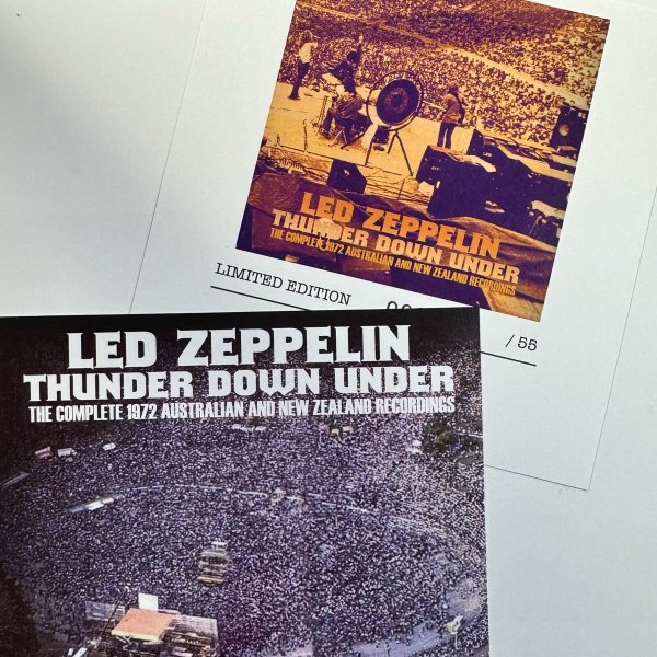 Photo2: LED ZEPPELIN - THUNDER DOWN UNDER 20CD + BONUS  BOX SET REISSUE! LIMITED EDITION STE OF 55 NUMBERED[EMPRESS VALLEY]  (2)