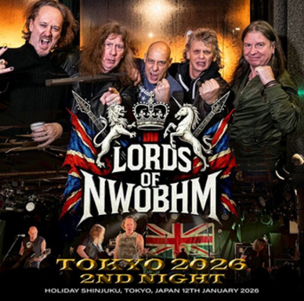 Photo1: LORDS OF NWOBHM - TOKYO 2026 2ND NIGHT 2CDR [Shades 2542] (1)