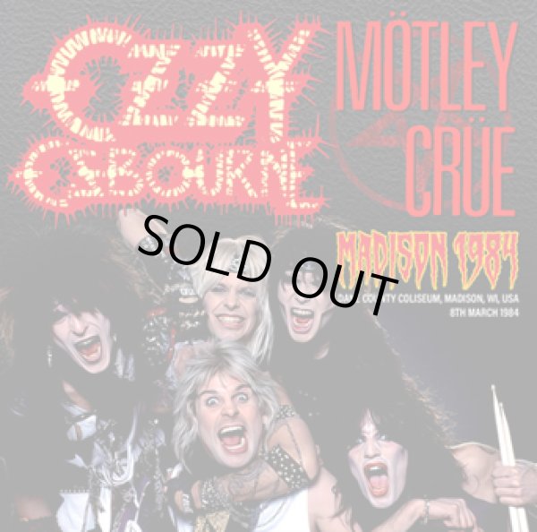 Photo1: OZZY OSBOURNE / MOTLEY CRUE - MADISON 1984 2CDR [Shades 2548] ★★★STOCK ITEM / HOT SUMMER SALE★★★ (1)