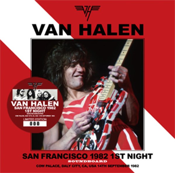 Photo1: VAN HALEN - SAN FRANCISCO 1982 1ST NIGHT SOUNDBOARD 2CD [ZODIAC 836] (1)