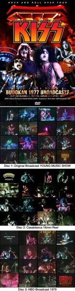 Photo1: KISS - DEFINITIVE BUDOKAN 1977 BROADCASTS 3DVDR [Shades 2549] (1)