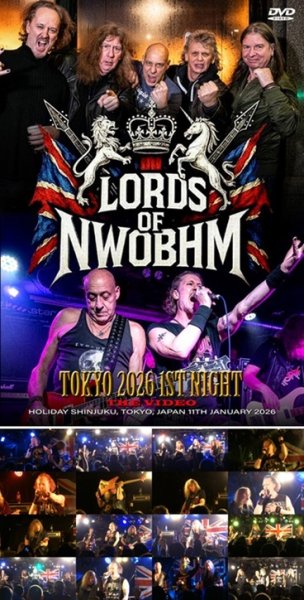 Photo1: LORDS OF NWOBHM - TOKYO 2026 1ST NIGHT THE VIDEO DVDR [Shades 2541] (1)