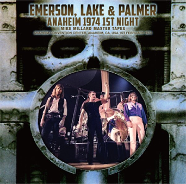 Photo1: EMERSON, LAKE & PALMER - ANAHEIM 1974 1ST NIGHT MIKE MILLARD MASTER TAPES 2CD [Virtuoso 523/524] (1)
