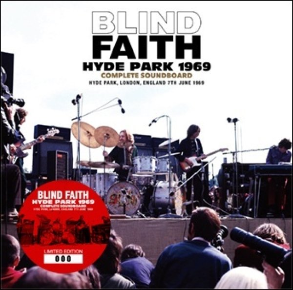 Photo1: BLIND FAITH - HYDE PARK 1969 COMPLETE SOUNDBOARD CD [Beano-312] ★★★STOCK ITEM / OUT OF PRINT / HOT WINTER SALE★★★ (1)