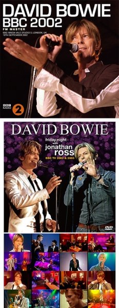 Photo1: DAVID BOWIE - BBC 2002 CD plus Bonus DVDR "FRIDAY NIGHT WITH JONATHAN ROSS [DBAS08] (1)