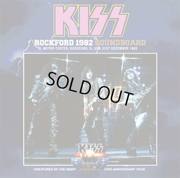 Photo1: KISS - ROCKFORD 1982 SOUNDBOARD 2CD [ZODIAC 530] (1)