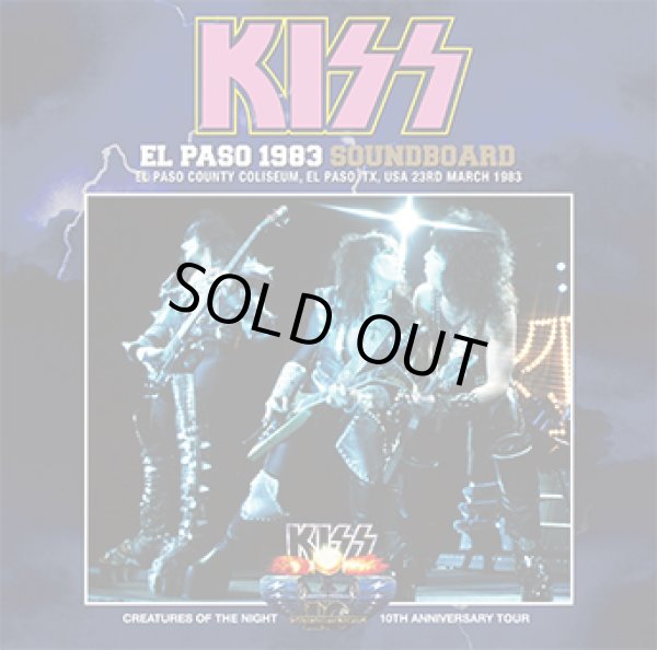 Photo1: KISS - EL PASO 1983 SOUNDBOARD 2CD [ZODIAC 531] (1)