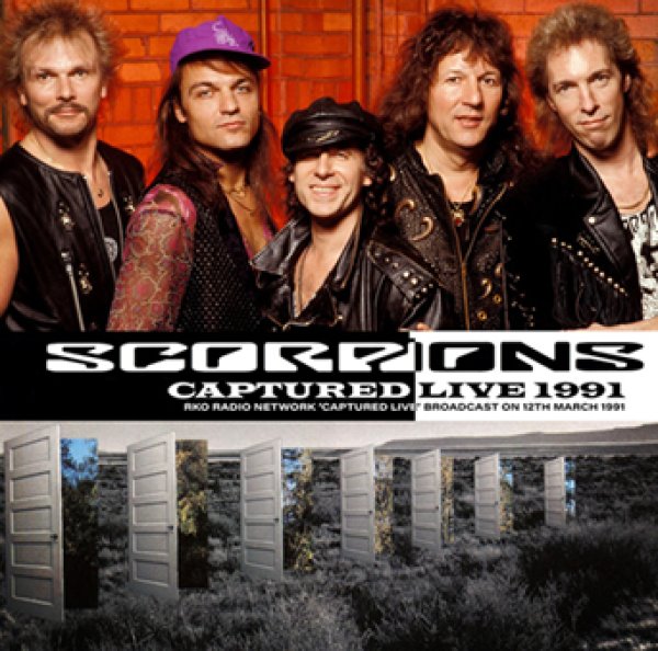 Photo1: SCORPIONS - CAPTURED LIVE 1991 CDR [Shades 2557] (1)