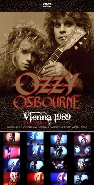 Photo1: OZZY OSBOURNE - VIENNA 1989 THE VIDEO DVDR [Shades 2550] (1)