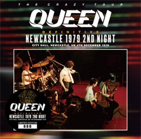 Photo1: QUEEN - DEFINITIVE NEWCASTLE 1979 2ND NIGHT 2CD [Wardour-706] (1)