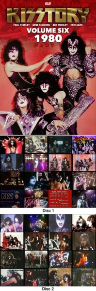 Photo1: KISS - KISSTORY VOLUME SIX 1980 VOLUME 1 2DVDR [Shades 2558] (1)