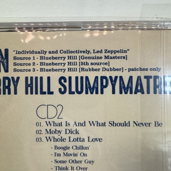 Photo3: LED ZEPPELIN - LIVE ON BLUEBERRY HILL SLUMPYMATRIX 2CD [Magic Pyramid] ★★★STOCK ITEM / OUT OF PRINT★★★ (3)