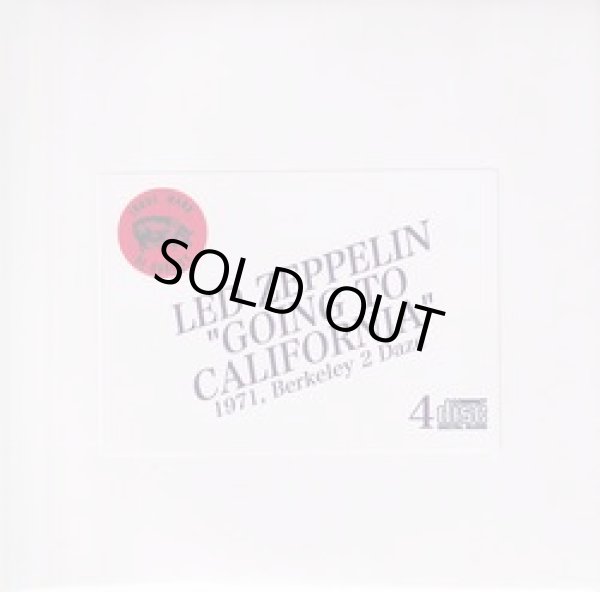 Photo1: LED ZEPPELIN - GOING TO CALIFORNIA 4CD WHITE Paper jacket version [TMOQ / TARANTURA] ★★★STOCK ITEM / OUT OF PRINT / VERY RARE★★★ (1)