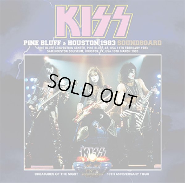 Photo1: KISS - PINE BLUFF & HOUSTON 1983 SOUNDBOARD 2CD [ZODIAC 532]  (1)