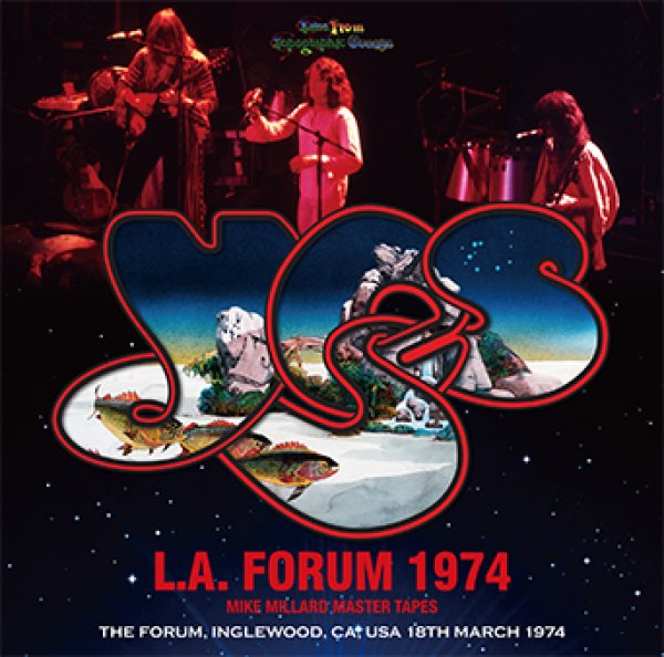 Photo1:  YES - L.A. FORUM 1974: MIKE MILLARD MASTER TAPES 2CD [Virtuoso 439/440] (1)