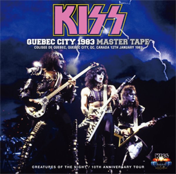 Photo1:  KISS - QUEBEC CITY 1983 MASTER TAPES 2CD [ZODIAC 679] (1)