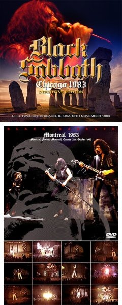 Photo1: BLACK SABBATH - CHICAGO 1983 DEFINITIVE EDITION 2CD plus Bonus DVDR "MONTREAL 1983 [ZODIAC 517] (1)