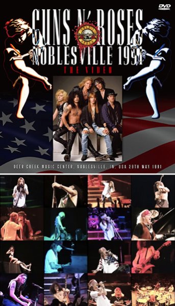 Photo2: GUNS N' ROSES - DEFINITIVE NOBLESVILLE 1991 SOUNDBOARD 2CD plus Bonus DVDR "NOBLESVILLE 1991 THE VIDEO [ZODIAC 834] (2)