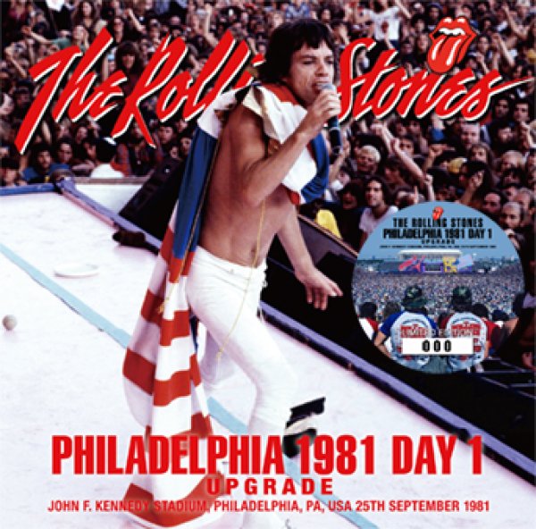 Photo1: THE ROLLING STONES - PHILADELPHIA 1981 DAY 1: UPGRADE 2CD (1)