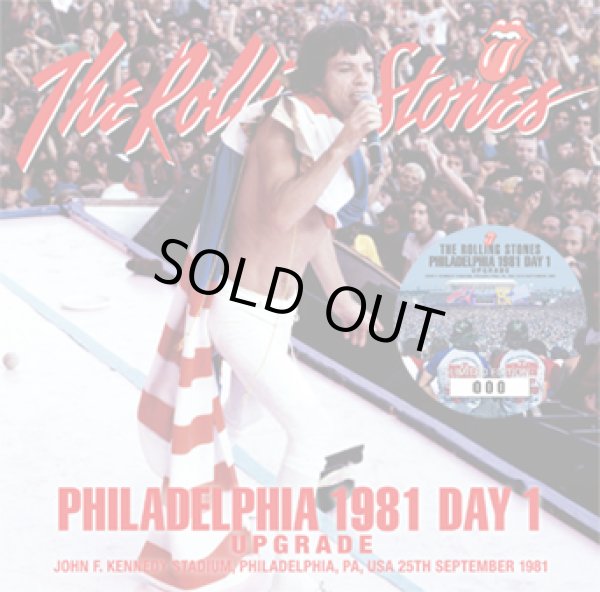Photo1: THE ROLLING STONES - PHILADELPHIA 1981 DAY 1: UPGRADE 2CD ★★★STOCK ITEM / HOT SUMMER SALE★★★ (1)