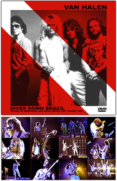 Photo2: VAN HALEN - SAO PAULO 1983 1ST NIGHT SOUNDBOARD CD plus Bonus DVDR "DIVER DOWN BRAZIL [ZODIAC 840] (2)