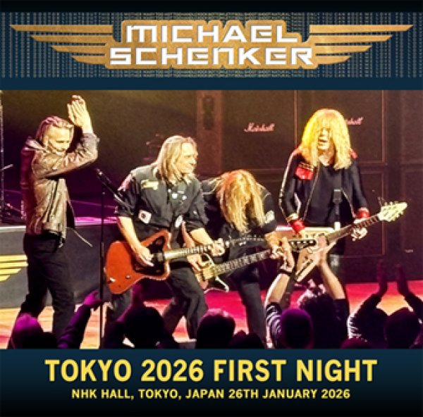 Photo1: MICHAEL SCHENKER - TOKYO 2026 1ST NIGHT 2CDR [Shades 2559] (1)