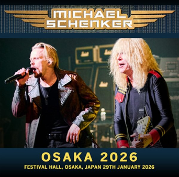 Photo1: MICHAEL SCHENKER - OSAKA 2026 2CDR [Shades 2561] (1)
