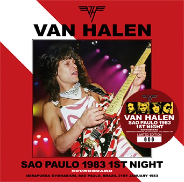 Photo1: VAN HALEN - SAO PAULO 1983 1ST NIGHT SOUNDBOARD CD plus Bonus DVDR "DIVER DOWN BRAZIL [ZODIAC 840] (1)