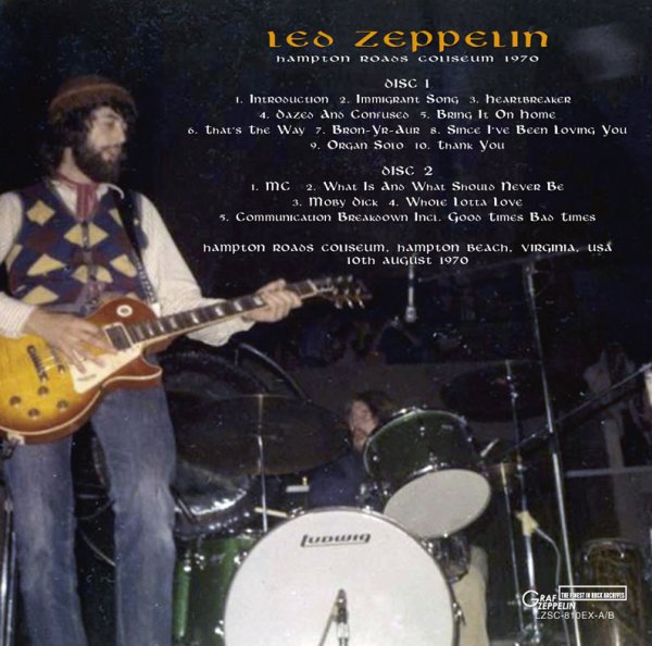Photo4: LED ZEPPELIN - FROM THE MIDNIGHT SUN: OAKLAND 1970 DELUXE EDITION 4CD + 2CDR PRE ORDER ONLY [GRAF ZEPPELIN] ★★★STOCK ITEM / OUT OF PRINT★★★ (4)