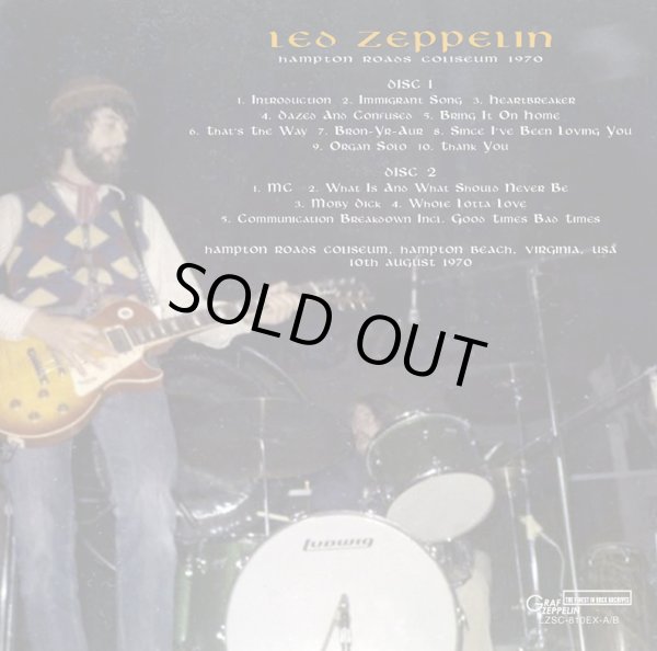 Photo4: LED ZEPPELIN - FROM THE MIDNIGHT SUN: OAKLAND 1970 DELUXE EDITION 4CD + 2CDR PRE ORDER ONLY [GRAF ZEPPELIN] (4)