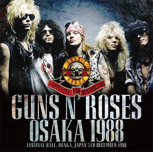 Photo1: GUNS N' ROSES - OSAKA 1988 2CD [ZODIAC 509] ★★★STOCK ITEM / HOT WINTER SALE★★★ (1)