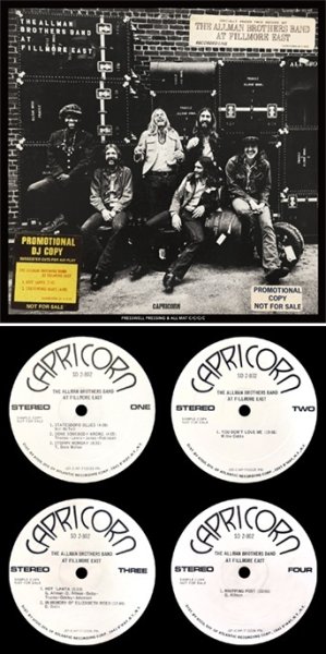 Photo1: THE ALLMAN BROTHERS BAND - AT FILLMORE EAST: US ORIGINAL GENUINE FIRST PRESSING PROMO DJ COPY EDITION - "PRESSWELL PRESSING & ALL MAT C/C/C/C" 2CD (1)